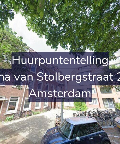 Foto gevel Huurpuntentelling voor Juliana van Stolbergstraat 24-H, Amsterdam