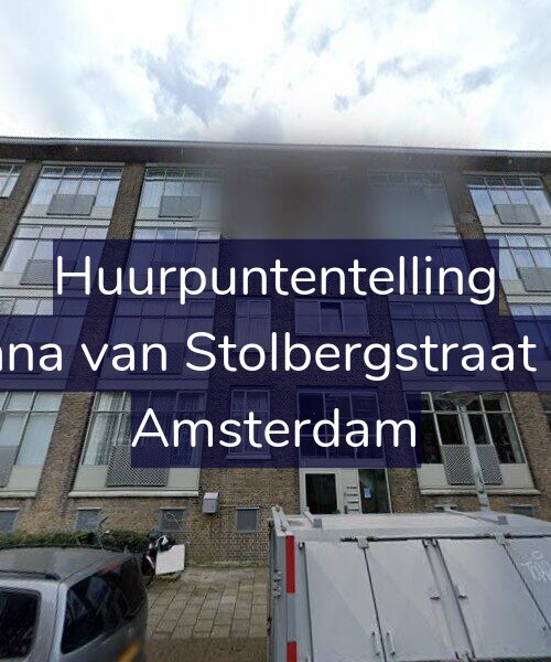 Foto gevel Huurpuntentelling voor Juliana van Stolbergstraat 9-H, Amsterdam