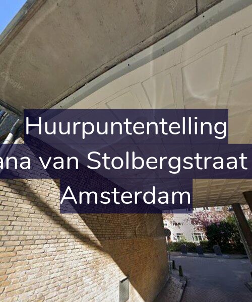 Foto gevel Huurpuntentelling voor Juliana van Stolbergstraat 5-1, Amsterdam