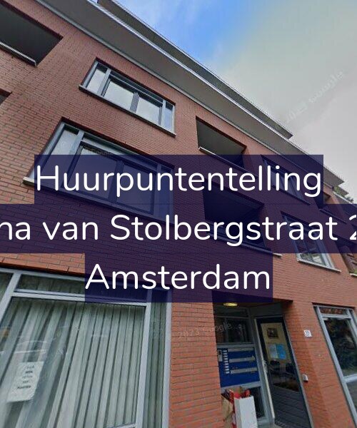 Foto gevel Huurpuntentelling voor Juliana van Stolbergstraat 20-N, Amsterdam
