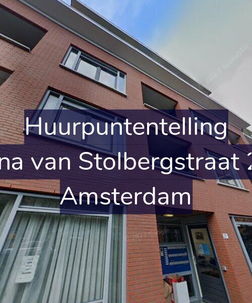 Foto gevel Huurpuntentelling voor Juliana van Stolbergstraat 20-P, Amsterdam