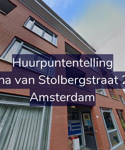Foto gevel Huurpuntentelling voor Juliana van Stolbergstraat 20-D, Amsterdam