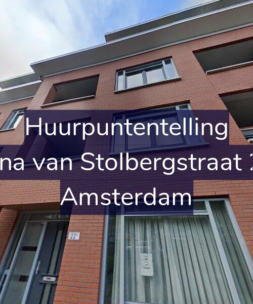 Foto gevel Huurpuntentelling voor Juliana van Stolbergstraat 22-L, Amsterdam