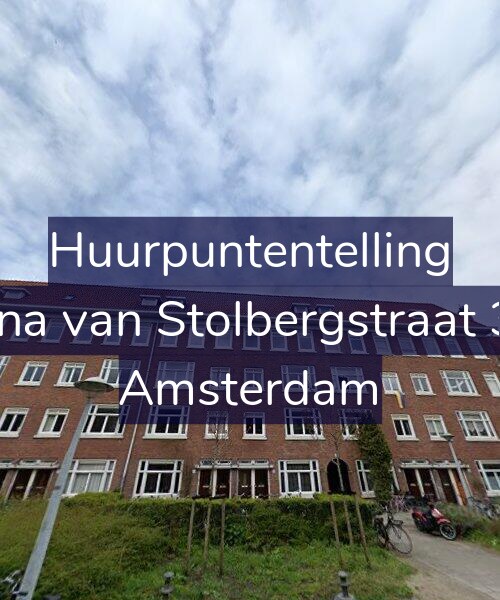 Foto gevel Huurpuntentelling voor Juliana van Stolbergstraat 38-3, Amsterdam