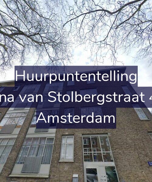 Foto gevel Huurpuntentelling voor Juliana van Stolbergstraat 49-2, Amsterdam