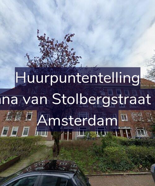 Foto gevel Huurpuntentelling voor Juliana van Stolbergstraat 8-H, Amsterdam