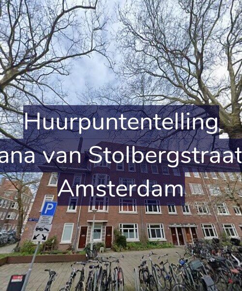 Foto gevel Huurpuntentelling voor Juliana van Stolbergstraat 58, Amsterdam
