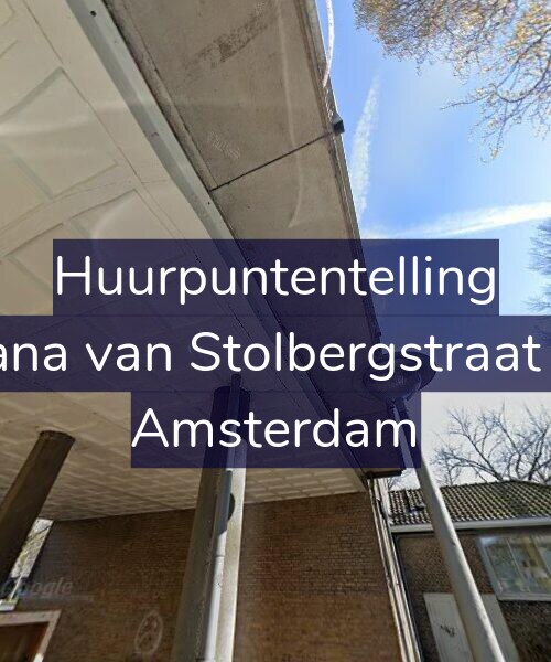 Foto gevel Huurpuntentelling voor Juliana van Stolbergstraat 3-2, Amsterdam