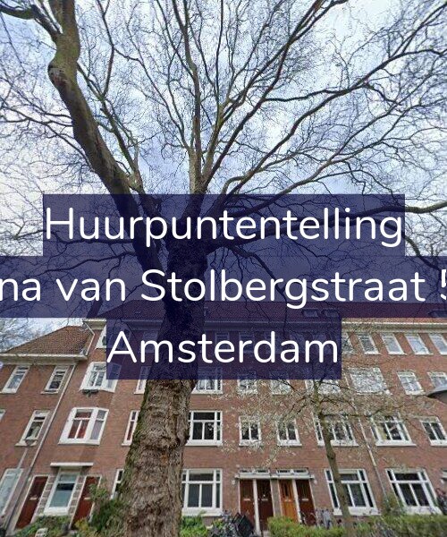 Foto gevel Huurpuntentelling voor Juliana van Stolbergstraat 56-3, Amsterdam
