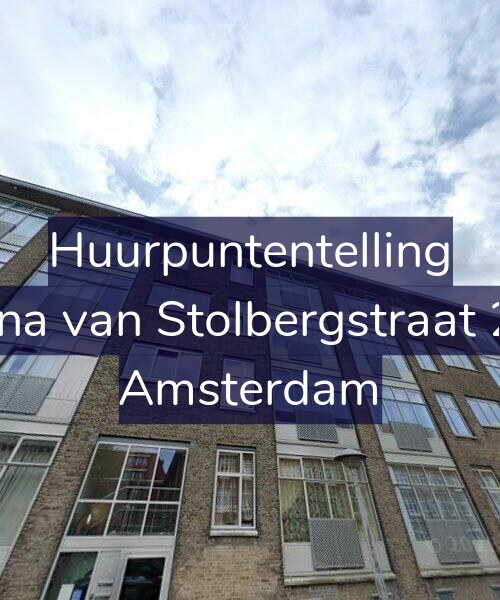 Foto gevel Huurpuntentelling voor Juliana van Stolbergstraat 23-2, Amsterdam