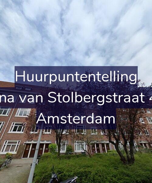 Foto gevel Huurpuntentelling voor Juliana van Stolbergstraat 44-1, Amsterdam