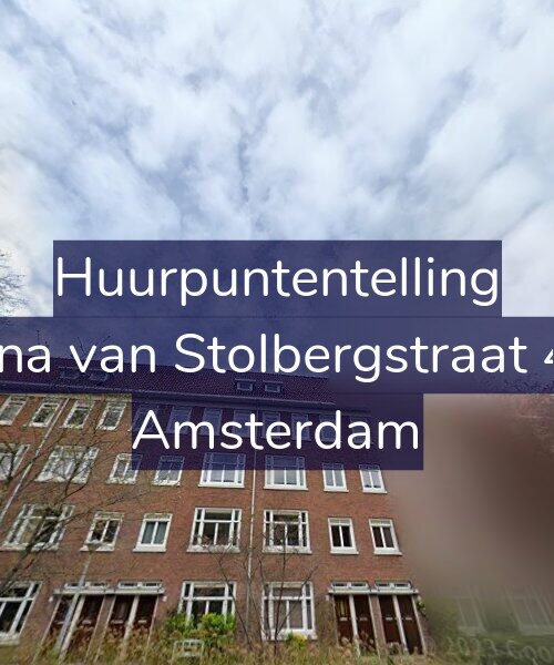 Foto gevel Huurpuntentelling voor Juliana van Stolbergstraat 48-2, Amsterdam