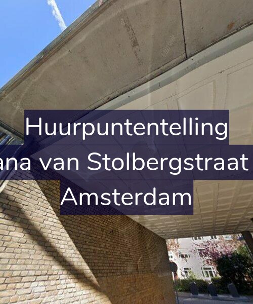 Foto gevel Huurpuntentelling voor Juliana van Stolbergstraat 5-3, Amsterdam