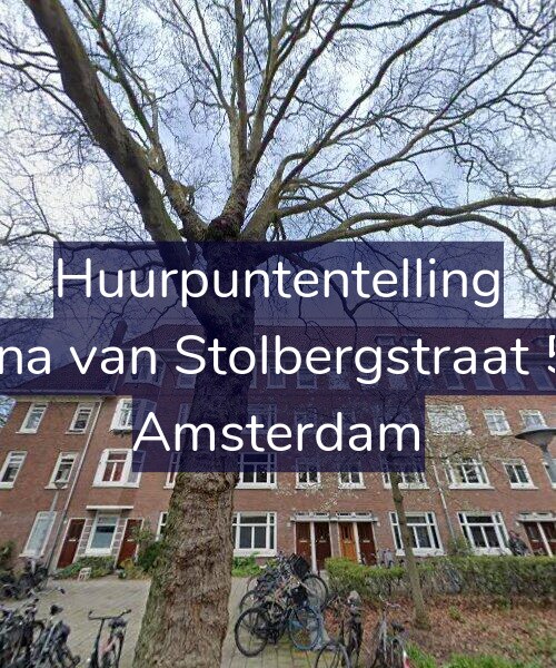 Foto gevel Huurpuntentelling voor Juliana van Stolbergstraat 56-1, Amsterdam