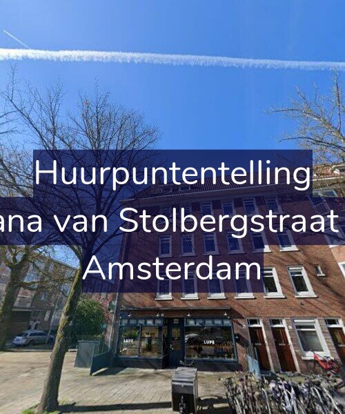 Foto gevel Huurpuntentelling voor Juliana van Stolbergstraat 4-1, Amsterdam