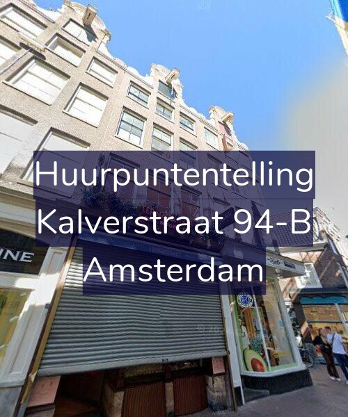 Foto gevel Huurpuntentelling voor Kalverstraat 94-B, Amsterdam