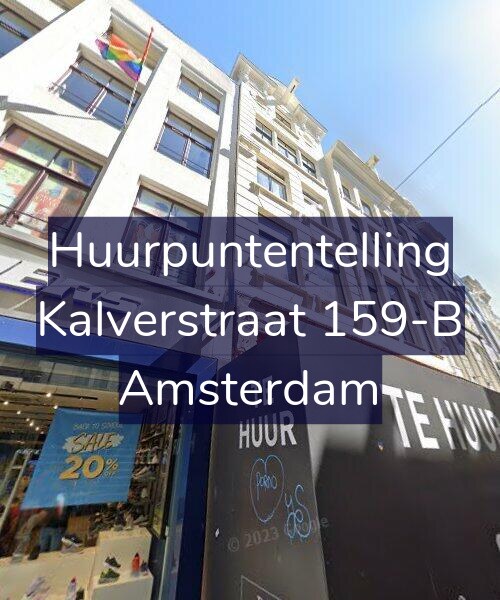 Foto gevel Huurpuntentelling voor Kalverstraat 159-B, Amsterdam