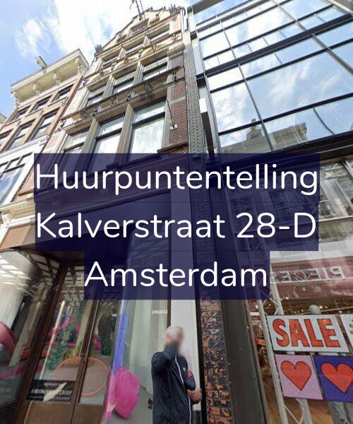 Foto gevel Huurpuntentelling voor Kalverstraat 28-D, Amsterdam
