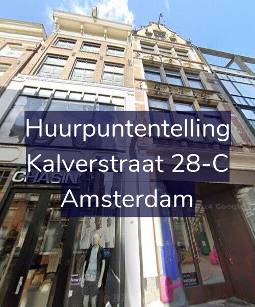 Foto gevel Huurpuntentelling voor Kalverstraat 28-C, Amsterdam
