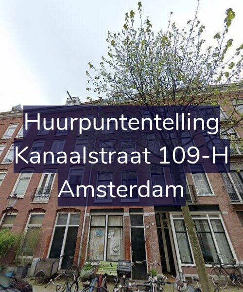 Foto gevel Huurpuntentelling voor Kanaalstraat 109-H, Amsterdam