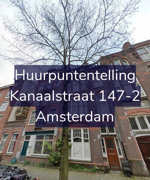 Foto gevel Huurpuntentelling voor Kanaalstraat 147-2, Amsterdam