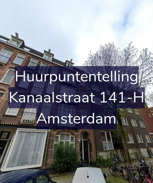 Foto gevel Huurpuntentelling voor Kanaalstraat 141-H, Amsterdam