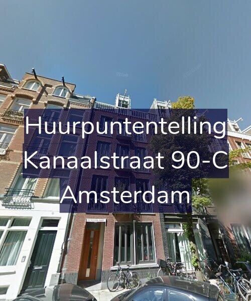 Foto gevel Huurpuntentelling voor Kanaalstraat 90-C, Amsterdam