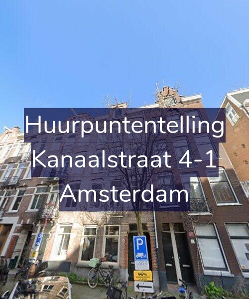 Foto gevel Huurpuntentelling voor Kanaalstraat 4-1, Amsterdam