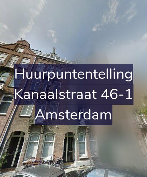 Foto gevel Huurpuntentelling voor Kanaalstraat 46-1, Amsterdam