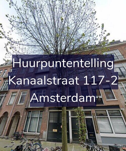 Foto gevel Huurpuntentelling voor Kanaalstraat 117-2, Amsterdam
