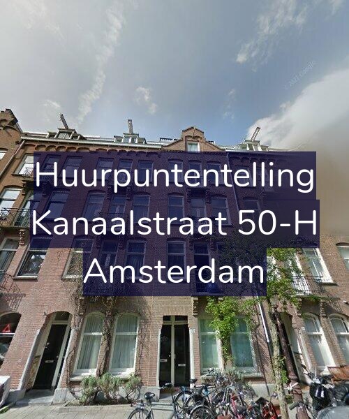 Foto gevel Huurpuntentelling voor Kanaalstraat 50-H, Amsterdam