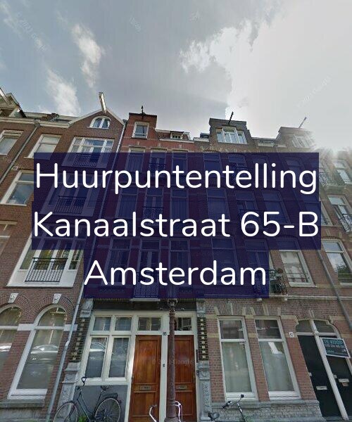 Foto gevel Huurpuntentelling voor Kanaalstraat 65-B, Amsterdam
