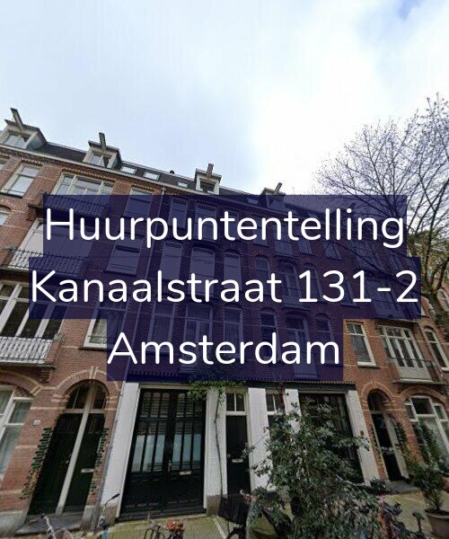 Foto gevel Huurpuntentelling voor Kanaalstraat 131-2, Amsterdam