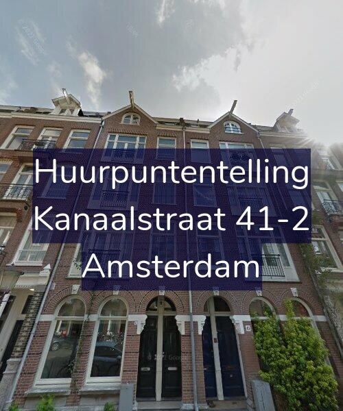 Foto gevel Huurpuntentelling voor Kanaalstraat 41-2, Amsterdam