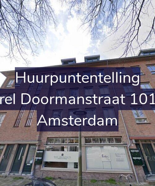 Foto gevel Huurpuntentelling voor Karel Doormanstraat 101-C, Amsterdam
