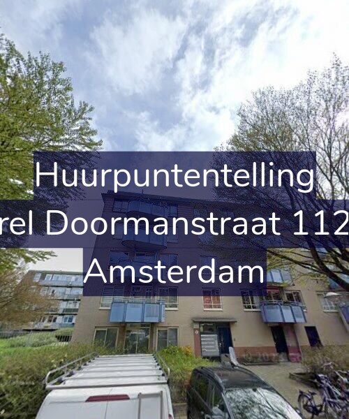 Foto gevel Huurpuntentelling voor Karel Doormanstraat 112-D, Amsterdam
