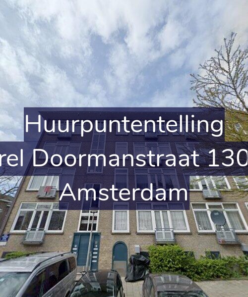 Foto gevel Huurpuntentelling voor Karel Doormanstraat 130-H, Amsterdam