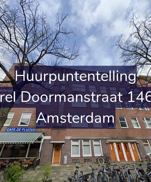 Foto gevel Huurpuntentelling voor Karel Doormanstraat 146-3, Amsterdam