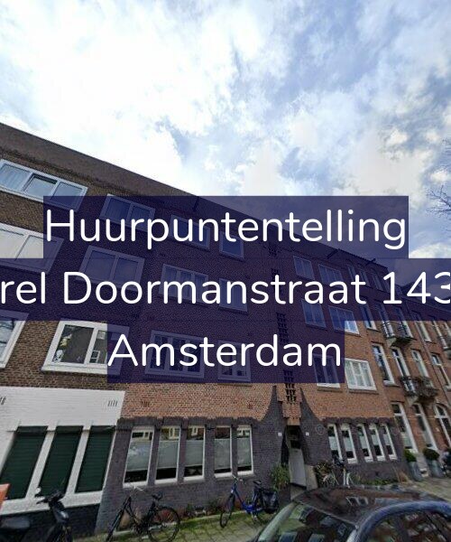 Foto gevel Huurpuntentelling voor Karel Doormanstraat 143-3, Amsterdam