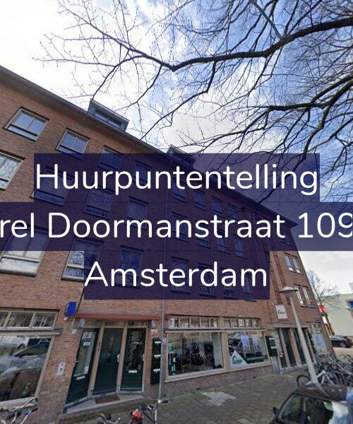 Foto gevel Huurpuntentelling voor Karel Doormanstraat 109-B, Amsterdam