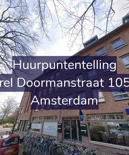 Foto gevel Huurpuntentelling voor Karel Doormanstraat 105-A, Amsterdam