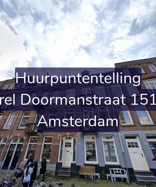 Foto gevel Huurpuntentelling voor Karel Doormanstraat 151-A, Amsterdam