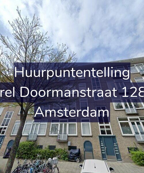 Foto gevel Huurpuntentelling voor Karel Doormanstraat 128-3, Amsterdam