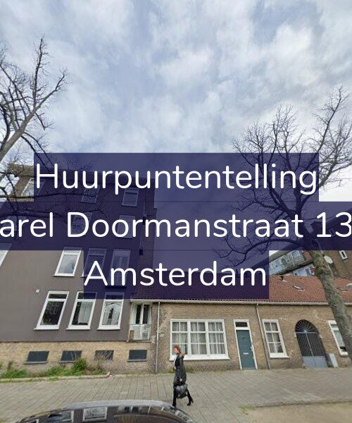 Foto gevel Huurpuntentelling voor Karel Doormanstraat 136, Amsterdam