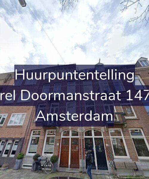 Foto gevel Huurpuntentelling voor Karel Doormanstraat 147-2, Amsterdam