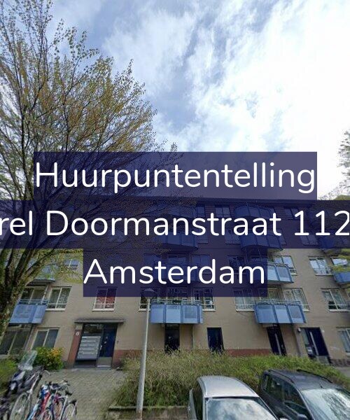 Foto gevel Huurpuntentelling voor Karel Doormanstraat 112-H, Amsterdam