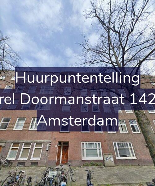 Foto gevel Huurpuntentelling voor Karel Doormanstraat 142-H, Amsterdam