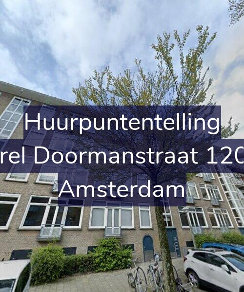 Foto gevel Huurpuntentelling voor Karel Doormanstraat 120-3, Amsterdam
