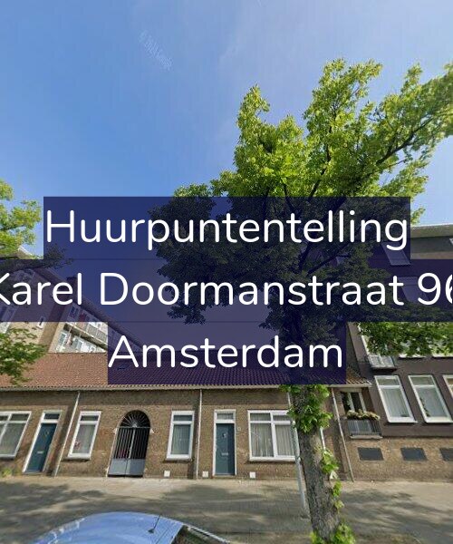 Foto gevel Huurpuntentelling voor Karel Doormanstraat 96, Amsterdam