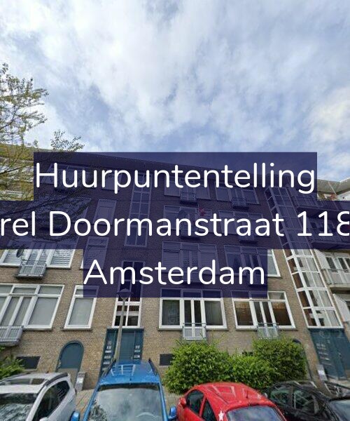 Foto gevel Huurpuntentelling voor Karel Doormanstraat 118-2, Amsterdam